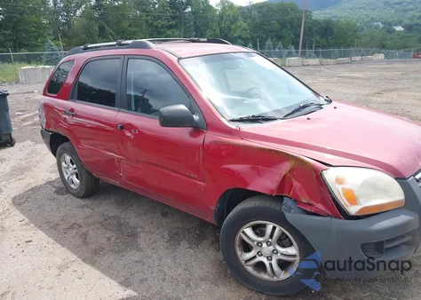 2006 Kia Sportage Ex V6/Lx V6 из США, поврежденный, VIN KNDJE723567153270